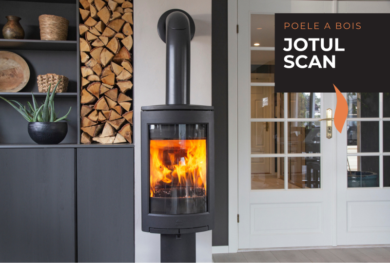 Pose et installation de poêle à bois Jotu avec FLAMME et creation l 
