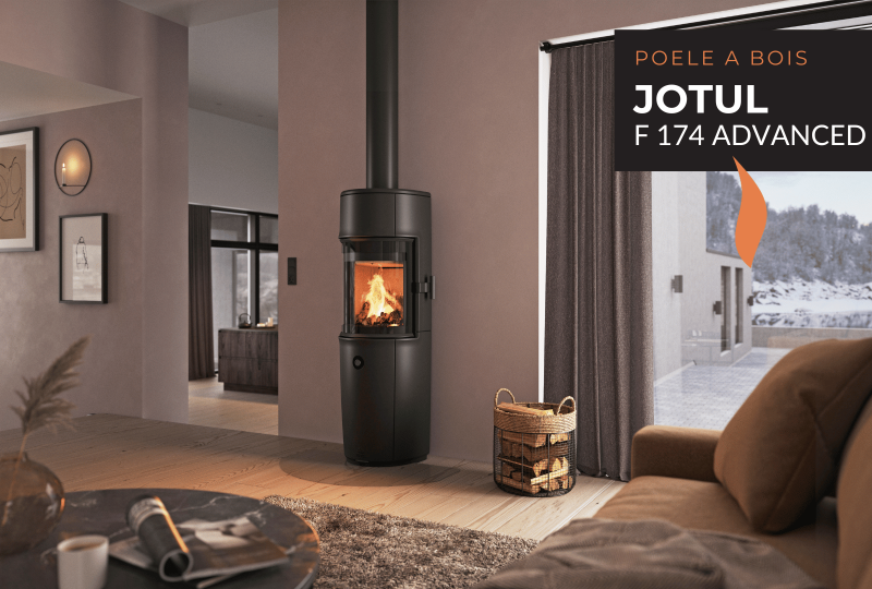 Pose d'un poele a bois JOTUL F174 pres de Lyon