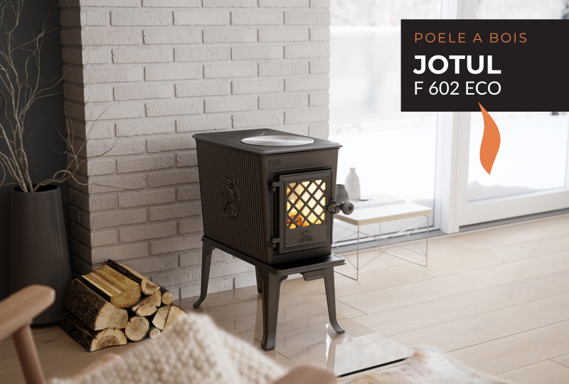 Pose et installation de poêle à bois Jotu avec FLAMME et creation l 