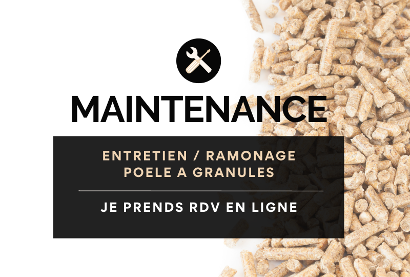 Je prend rendez-vous avec un technicien pour l'entretien de mon poêle à Granulés 