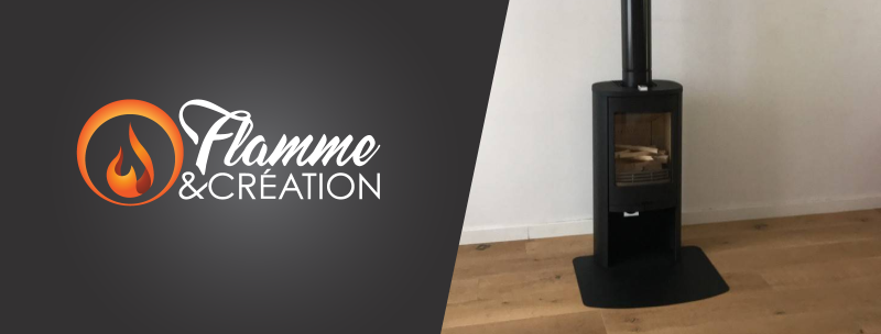 Installation d'un poêle Contura C810
