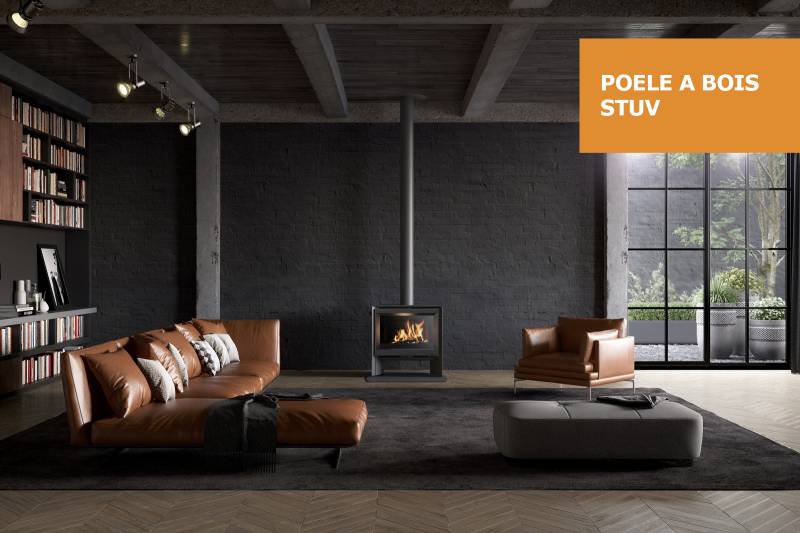 achat poêle a bois STÜV à lyon - STUV 6H